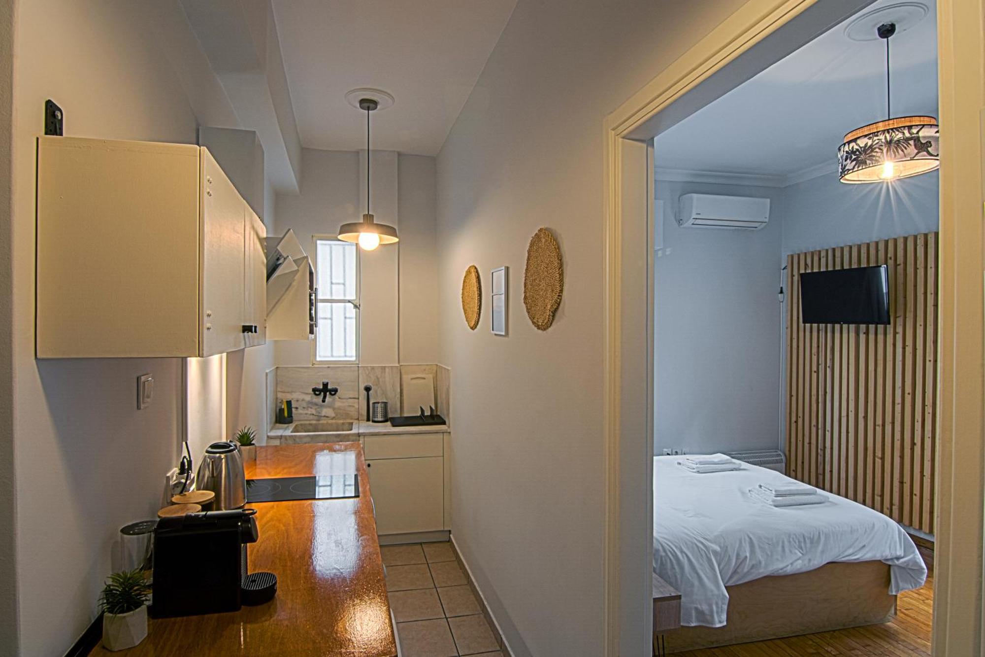 אתונה Exarcheia Urban Studio Apartment מראה חיצוני תמונה